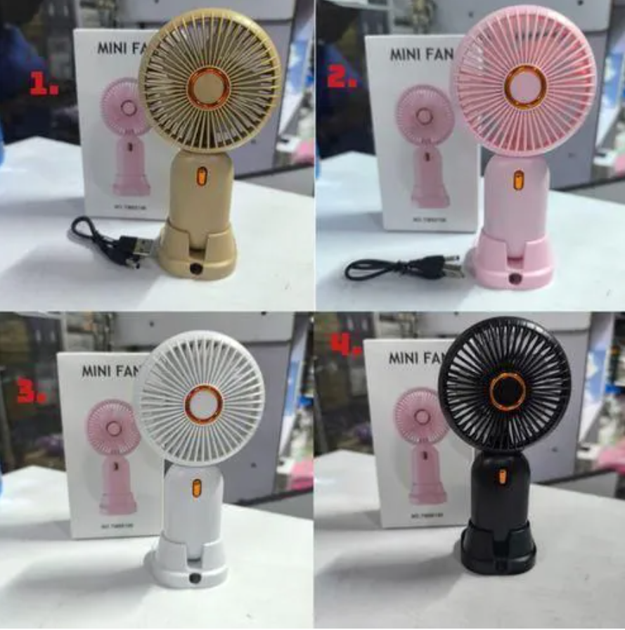 【Clearance Sale】Hand Fan Mini USB Handheld Fan Rechargeable Hand Held Fan Cooling Air