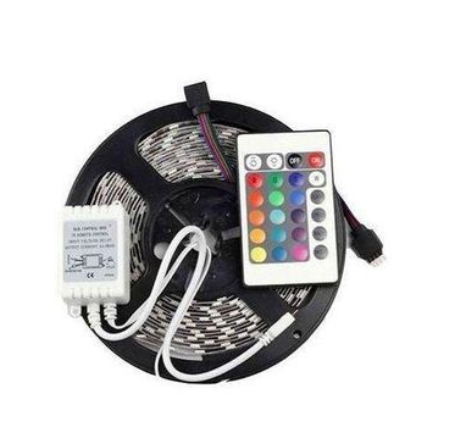 RGB Led Flexible Strip Snake Light Kit With Controller