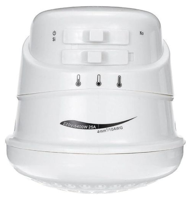 {OFFER !! OFFER !!}Horizon Instant Hot Electric Water Heater 5400w Electric Shower Head Faucet 3 Gear Adjustable Fast Heating Bath Shower Heater