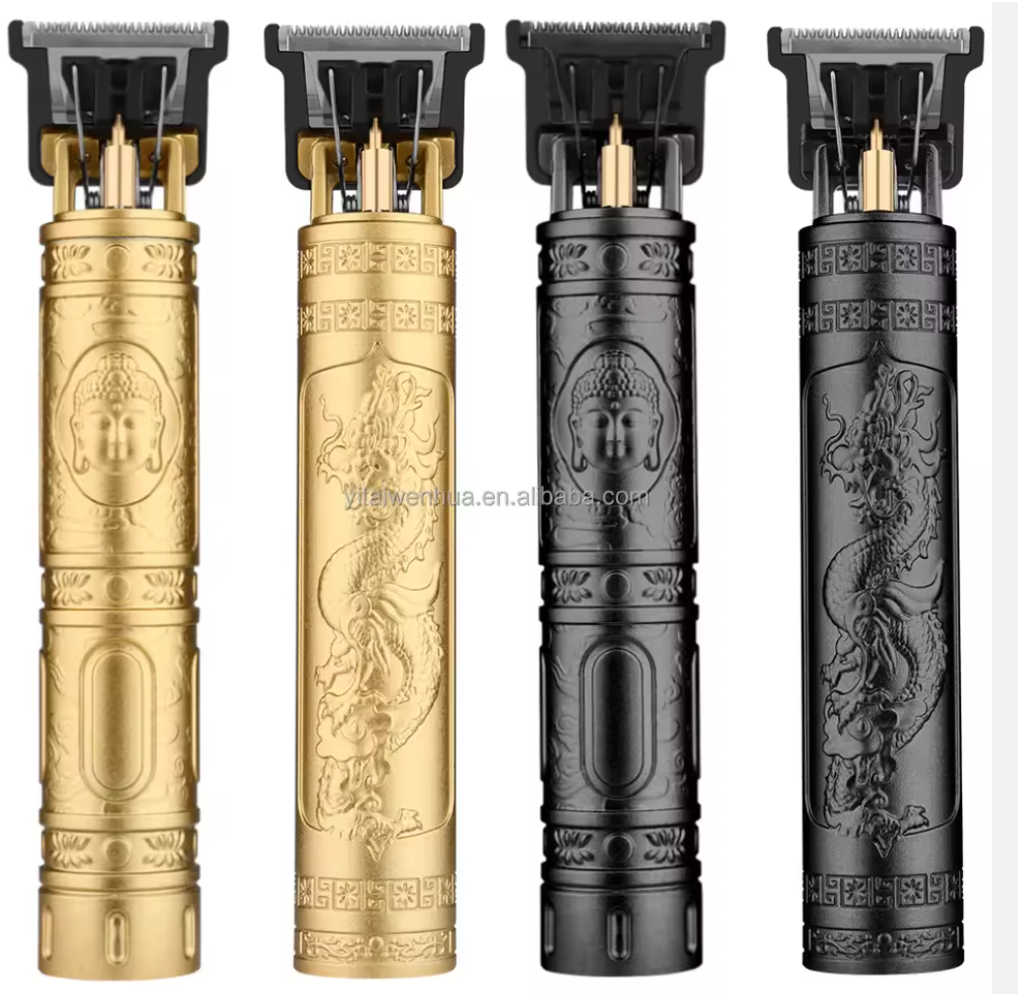 GRAB YOURS TODAY // ON OFFER📍📍Professional Vintage Electric Rechargeable 10W Hair Clipper & Barber Trimmer T9 for Men's Hair Cutting