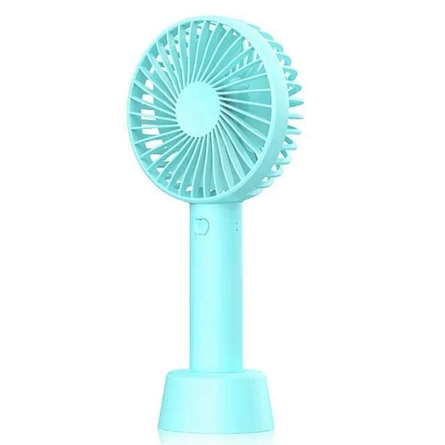 Portable Travel 3 Speed Personal Rechargeable Fan with stand