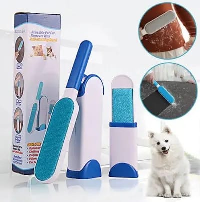 Multi-Purpose Double Sided Self-Cleaning and Reusable Lint remover