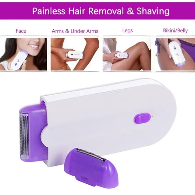 Painless Face and body yes shaver /Electric face and body painless hair remover