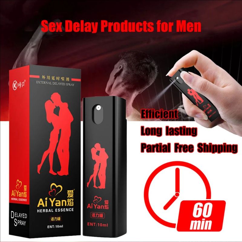 External Time Delay Spray Penis Enlargment Anti-Premature Ejaculation Lasting Prolong 60 Minutes Erection Goods for Adults Sex18