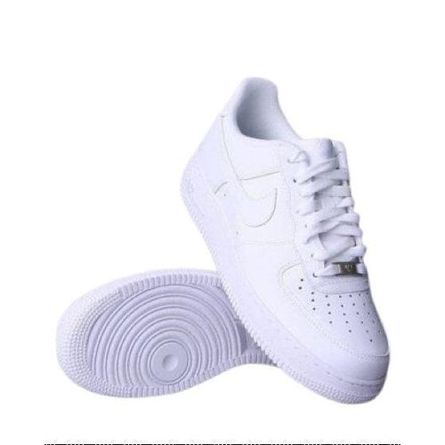 WHITE AIRFORCE 1 HARD LEATHER UNISEX SNEAKER