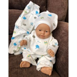 5 Pcs Newborn Unisex Receiving Set-Assorted/Multicolour/Different prints