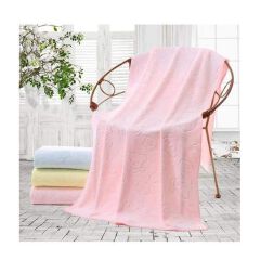 Cotton Baby Bath Towel-Pink
