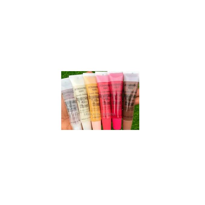 Romantic May 6pc Super Shine Lip Gloss