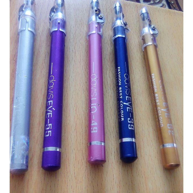 Davis 5pcs Eye And Lip Liner Pencils