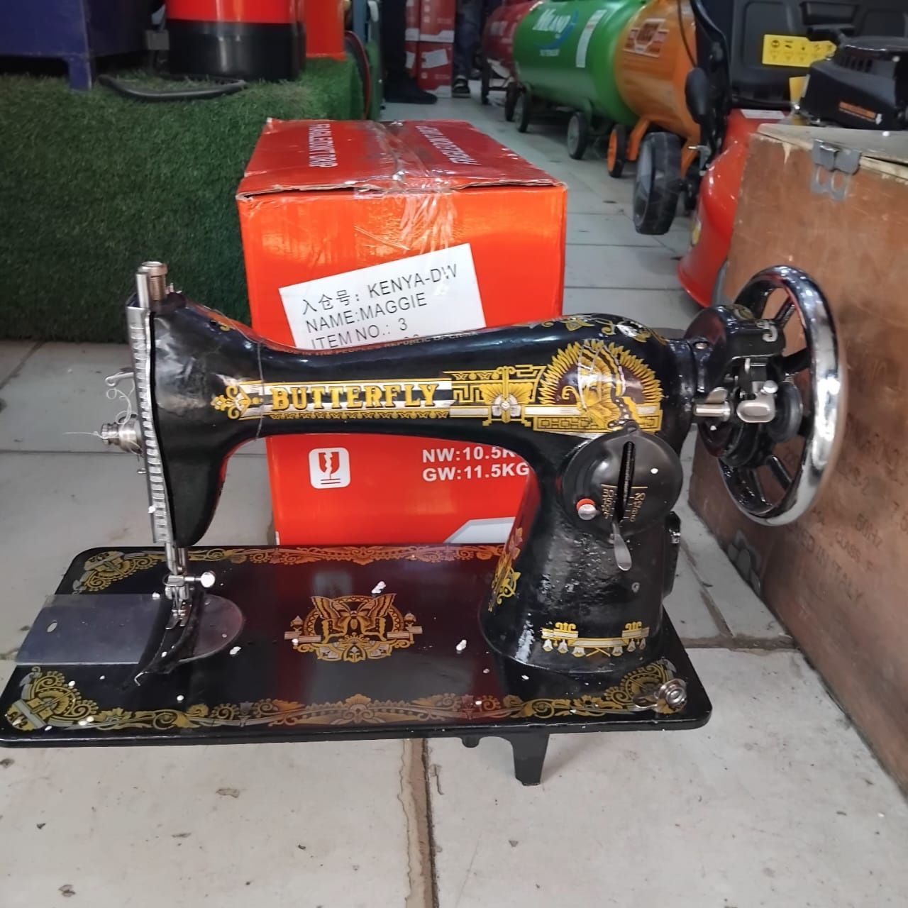 butterfly sewing machine head only