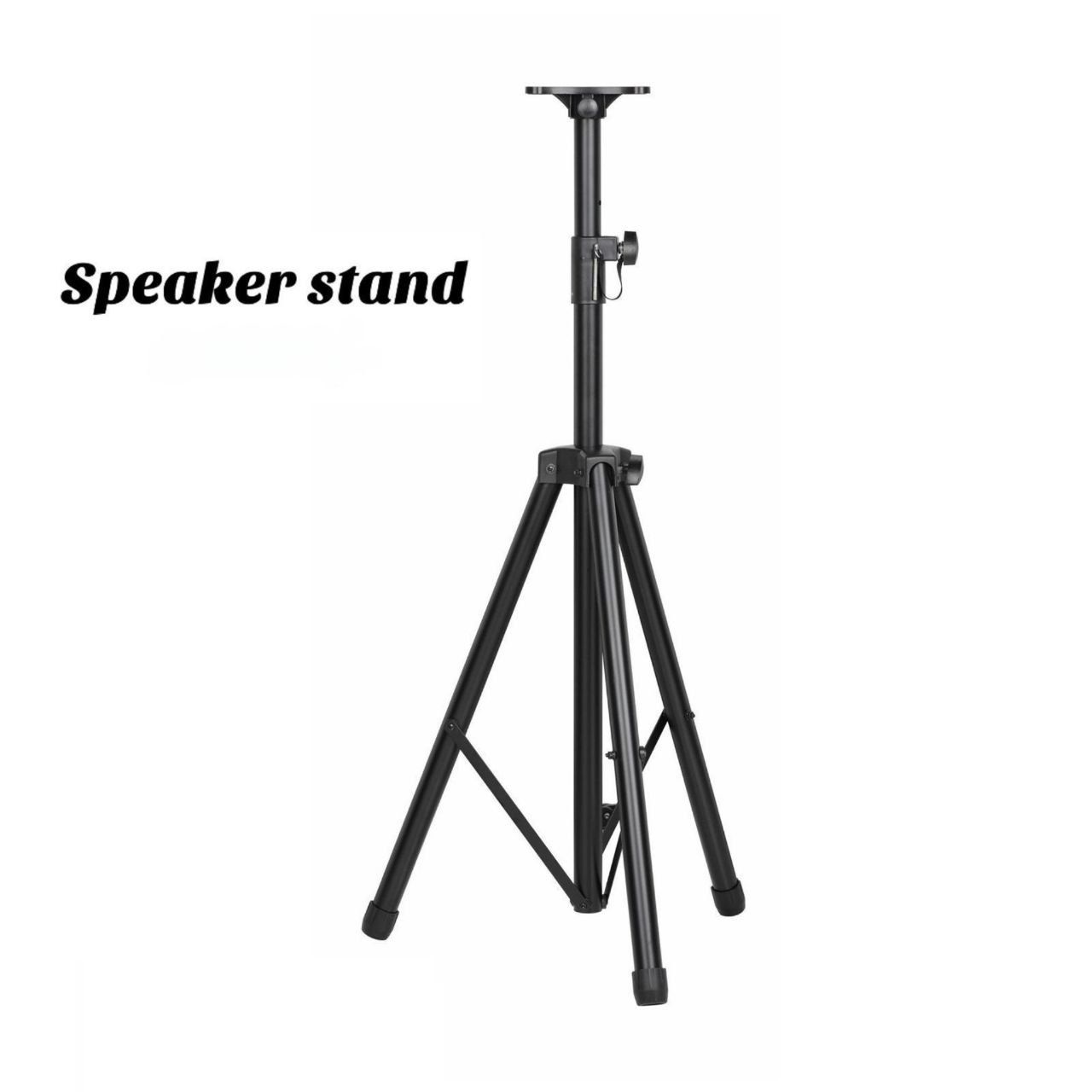 Tripod heavy duty metallic speaker stand