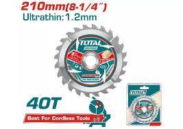 total  TCT  saw blade