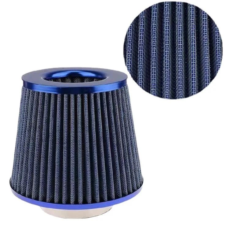 3 Inch Car Air Filters Vent Filter High Flow Intake Kit Mesh Cone 76MM Engine Protector Replacement Auto Accessories Universal