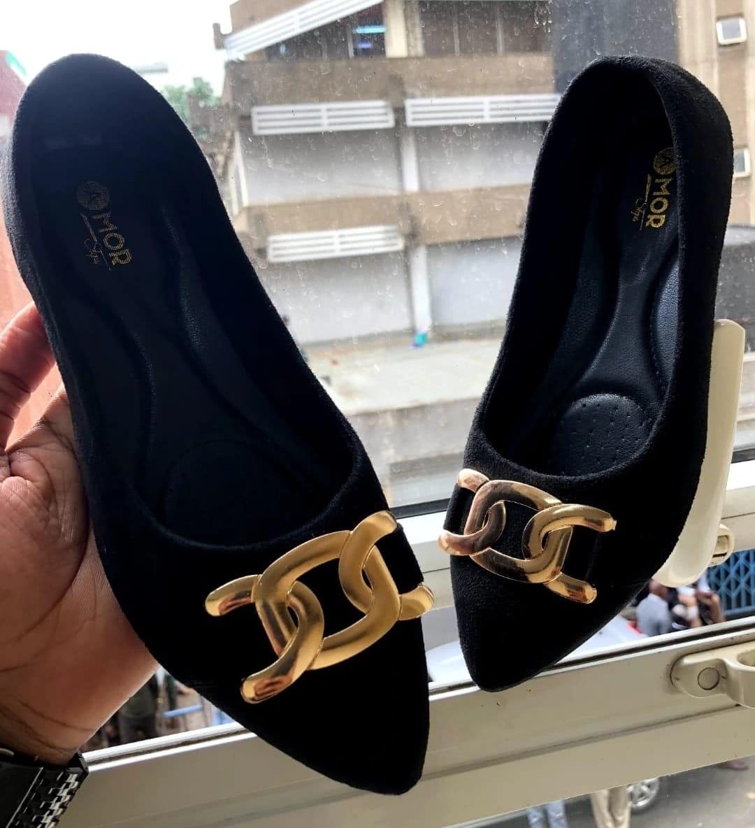 Women Black Casual/Official Flat shoe
