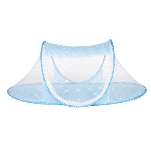 Blue Portable&Foldable Baby Bassinet/Sleeping Nest/ Mosquito Net (ASSORTED PRINTS OR FLOWERS)