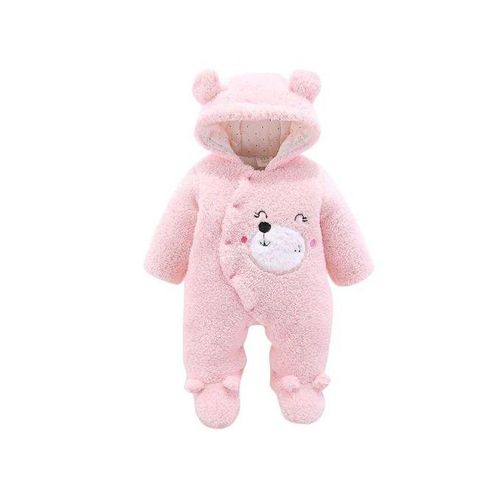 Rompers Heavy Romper Warm And Soft Pink (ASSORTED CARTOON THEME AND DECORATION)