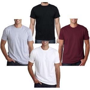 Premium Cotton Round Neck Essential In Black,White,Grey,Maroon