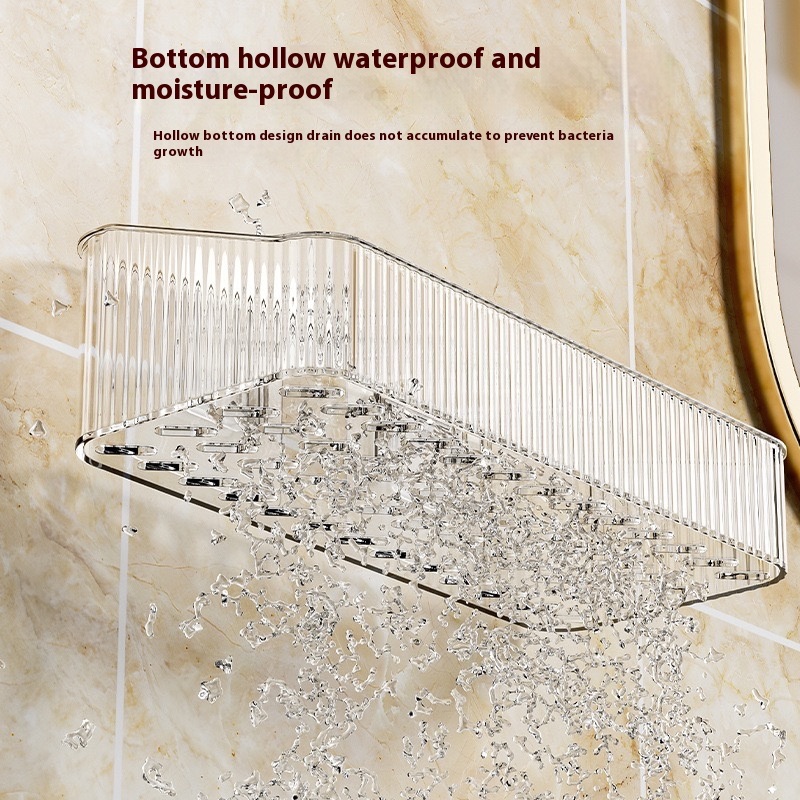 Storage Rack  Plastic Bathroom Corner Shelf Wall Mounted Bathroom Shelves Organizer Wall Shelf Kitchen Storage Holder