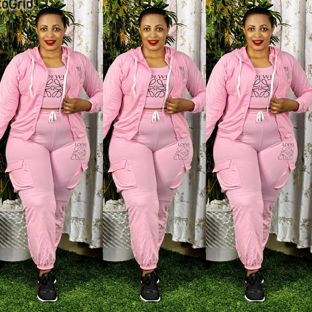 Ladies fashion cute trousers suits