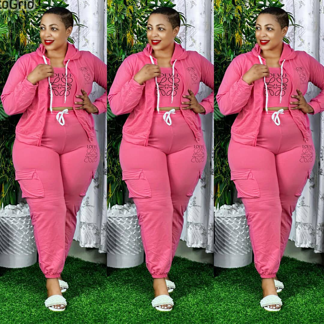 Ladies fashion cute trousers suits