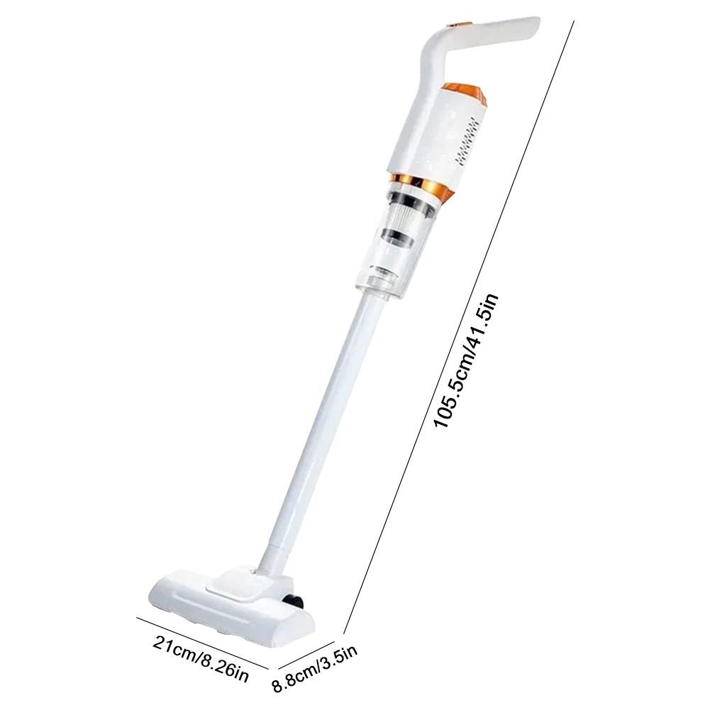 Clearace sale!!!!!Handheld Wireless Vacuum Cleaner USB Rechargeable Strong Suction Cordless Portable Cleaning Robot 120W for Vehicle Home Cleaning