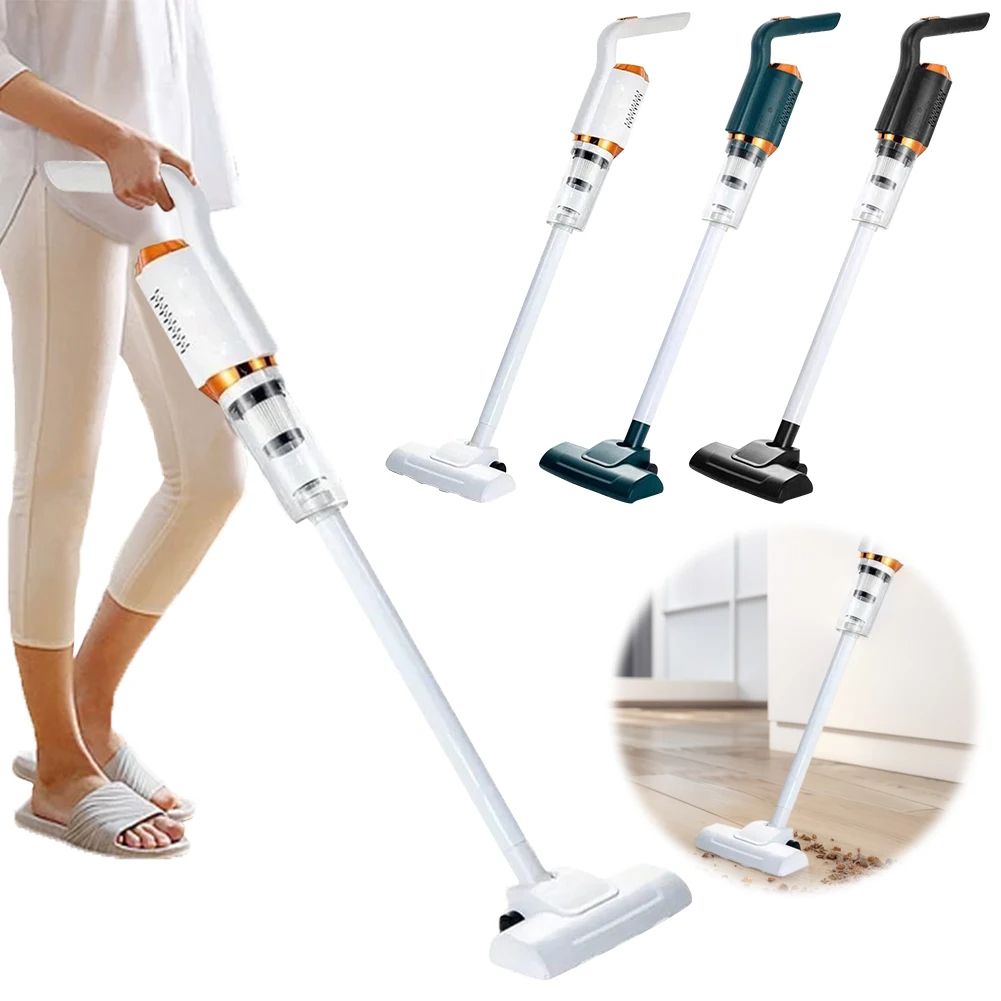 Clearace sale!!!!!Handheld Wireless Vacuum Cleaner USB Rechargeable Strong Suction Cordless Portable Cleaning Robot 120W for Vehicle Home Cleaning