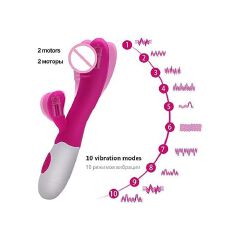 Silicone Women's Cli_t G Spot Vaginal Gspot Vibrator Dildo Sex Toy