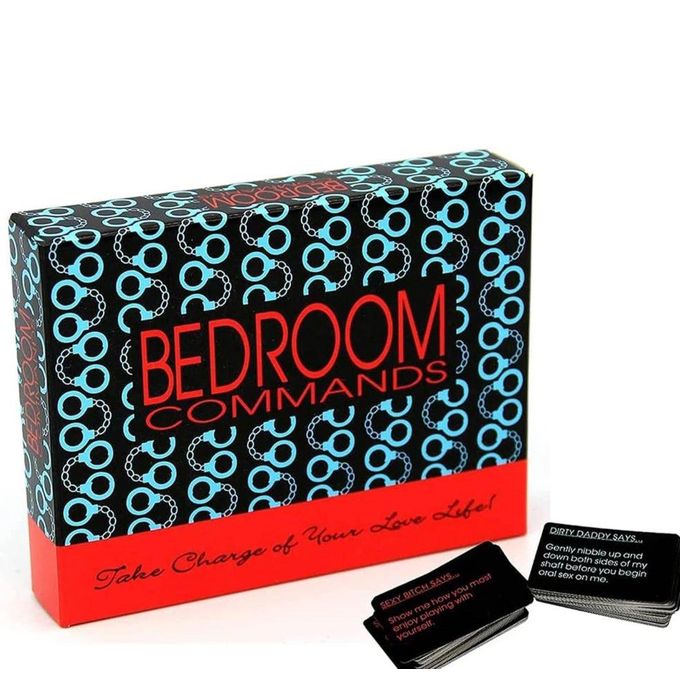 Bedroom Commands Card Game
