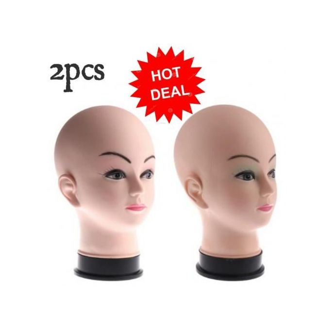 Dummy 2pcs Mannequin Head Wig/hats Display Dummy Doll
