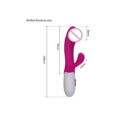 Silicone Women's Cli_t G Spot Vaginal Vibrator Dildo Sex Toy