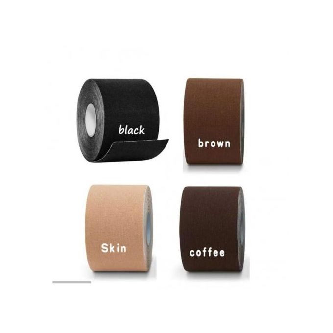 Stretchable Boob Tape 5cm*5m Breast Lift Tape Women's Medical Grade BoobTape Push Up Bra Tape