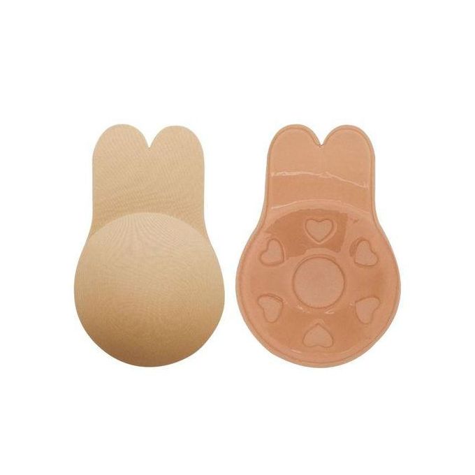 Invisible Silicone Bra Stickers with Lift Breathability and Support，Reusable & Washable Silicone Nipple Covers，Skin-Friendly Silicone Bra Pads