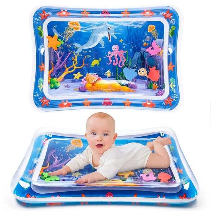 Water Play Mat Strengthens Neck, Back, and Arms While Enhancing Sensory and Cognitive Skills