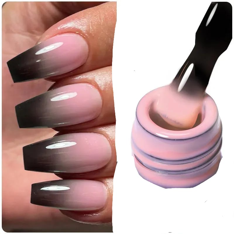 15ml Color Changing Gel Nail Polish  Mood Temperature Change Gel Polish Soak Off Temperature Changing Gel Polish Thermal Ge Polish UV/LED Gel Polish