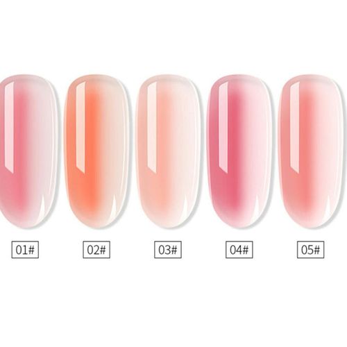 Poly GelTemperature Colour Changing PolyGel Acrygel Gumgel Nail Gel Builder Nail Extension Acrylic Nails Enhancement Trendy Nail Art Professional Acrygel Nail Extension Builder