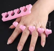 Toe/Finger Separator/Dividers/Spacer Nail Manicure/Pedicure  Pedicure Toe Separators,Toe Separators for Nail Polish, Toe Nail Separator, Repeatable Washable Toenail Dividers