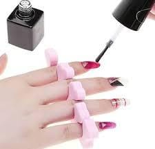 Toe/Finger Separator/Dividers/Spacer Nail Manicure/Pedicure  Pedicure Toe Separators,Toe Separators for Nail Polish, Toe Nail Separator, Repeatable Washable Toenail Dividers