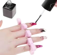 Toe/Finger Separator/Dividers/Spacer Nail Manicure/Pedicure  Pedicure Toe Separators,Toe Separators for Nail Polish, Toe Nail Separator, Repeatable Washable Toenail Dividers