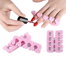 Toe/Finger Separator/Dividers/Spacer Nail Manicure/Pedicure  Pedicure Toe Separators,Toe Separators for Nail Polish, Toe Nail Separator, Repeatable Washable Toenail Dividers
