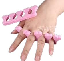 Toe/Finger Separator/Dividers/Spacer Nail Manicure/Pedicure  Pedicure Toe Separators,Toe Separators for Nail Polish, Toe Nail Separator, Repeatable Washable Toenail Dividers