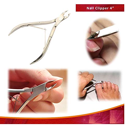 Stainless Steel Cuticle Nipper Professional Remover Scissors Finger Care Manicure Nail Clipper Dead Skin Tools