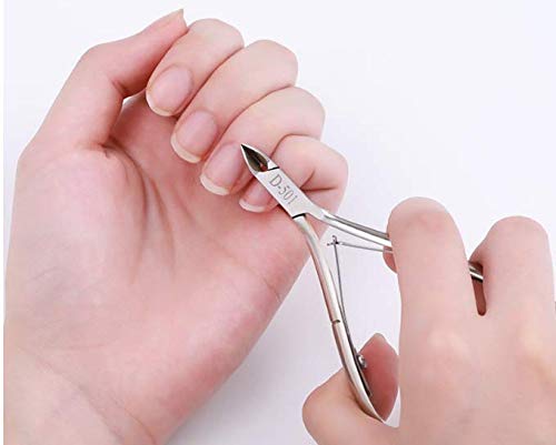 Stainless Steel Cuticle Nipper Professional Remover Scissors Finger Care Manicure Nail Clipper Dead Skin Tools