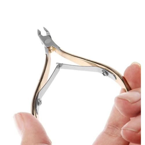 Stainless Steel Cuticle Nipper Professional Remover Scissors Finger Care Manicure Nail Clipper Dead Skin Tools