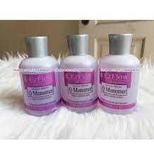 Ezflow Professional MonomerAcrylic Liquid For Nail Extension Acrylic Liquid Monomer For Acrylic Nails Extension-with A Crystal Dappen Dish 150ml.