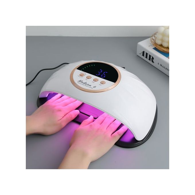 sun Two Hand M6 69PCsLED New 268w LEDUV Nail Dryer LED Nail Lamp 268 W UV LED Nail Lamp for Gel Polish with 4 Timer Settings and Professional Manicure Nail Dryer with Automatic Sensor Nails