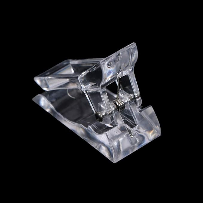 10/5 Pcs Nail Tips Clip for Quick Building Polygel nail forms Nail clips for polygel Finger Nail Extension UV LED Builder Clamps Manicure N ail Art Tool Nail Clips For Poly Gel Nail Extension