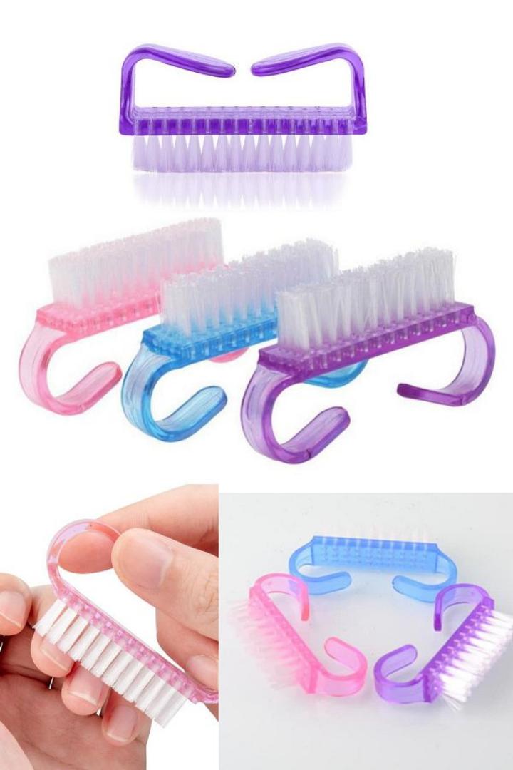 Nail Manicure  pedicure Brush Nail Toes  Fingers  Wash Brush Nail Cleaning Brush  Scrubbing  Nail Brushes  Multifunction  Brushes