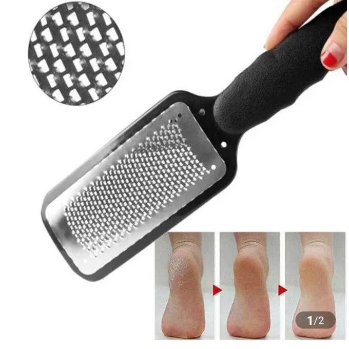 Foot Scrubber Pedicure Tools Rasp Foot File Callus Remover For Feet To Remove Hard Skin Foot Grater Foot Dead skin remover Foot Rasp Pedicure Callus Remover  Scrubber Pedicure Rasp Foot File/Pedicure