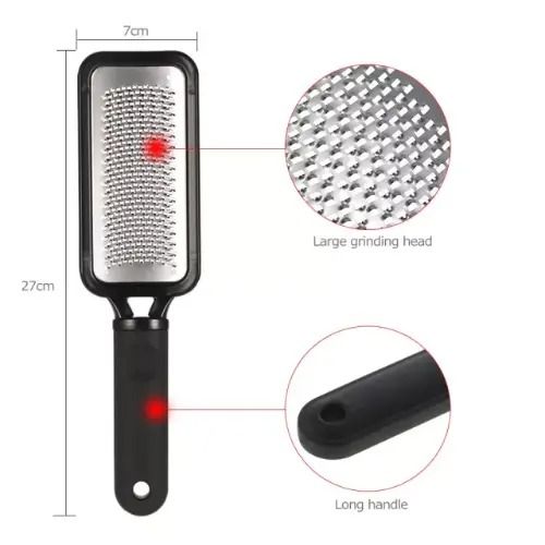Foot Scrubber Pedicure Tools Rasp Foot File Callus Remover For Feet To Remove Hard Skin Foot Grater Foot Dead skin remover Foot Rasp Pedicure Callus Remover  Scrubber Pedicure Rasp Foot File/Pedicure