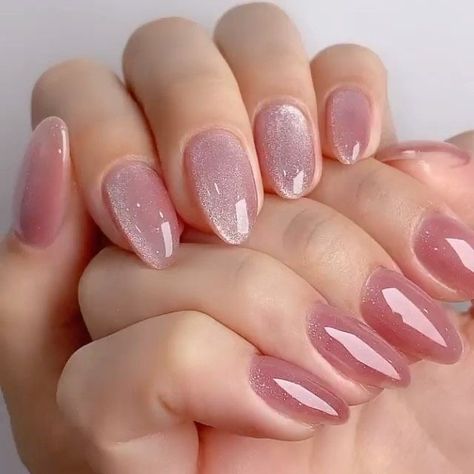 Universal Pink Cat Eye Gel Nail Polish, Magnetic Gel Polish Shiny Glitter Nail Gel 15 ml Galaxy Cat eye Nail Polish Soak Off UV/LED Nail  Spar Cat Eye Magnetic Gel Salon Manicure